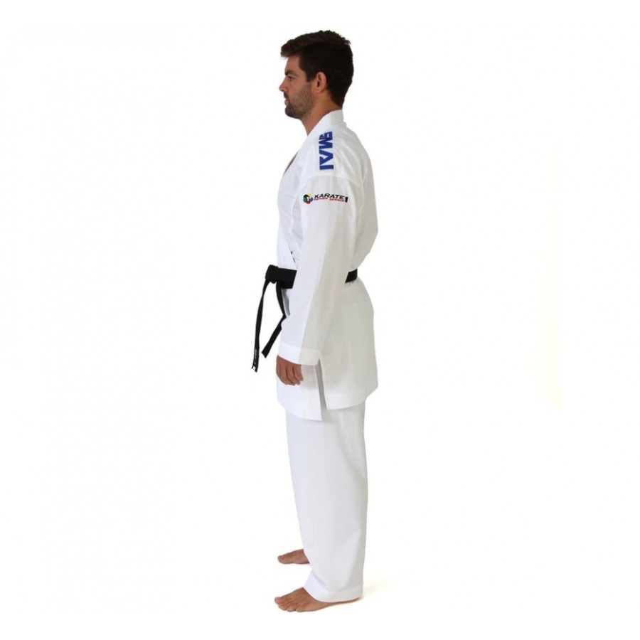 Кимоно для каратэ "JIN KUMITE GI ELITE" с лицензией WKF (синие полосы на плечах)