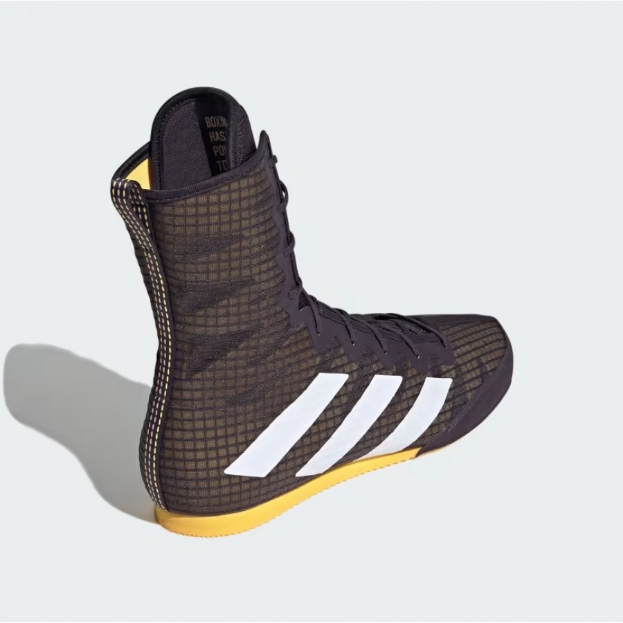 Обувь для бокса (боксерки) Box Hog 4 Olympic | черно/желтый/белый | ADIDAS IF0477