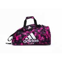 Сумка-рюкзак (2 в 1) із срібним логотипом Judo | рожевий камуфляж | ADIDAS ADIACC058J