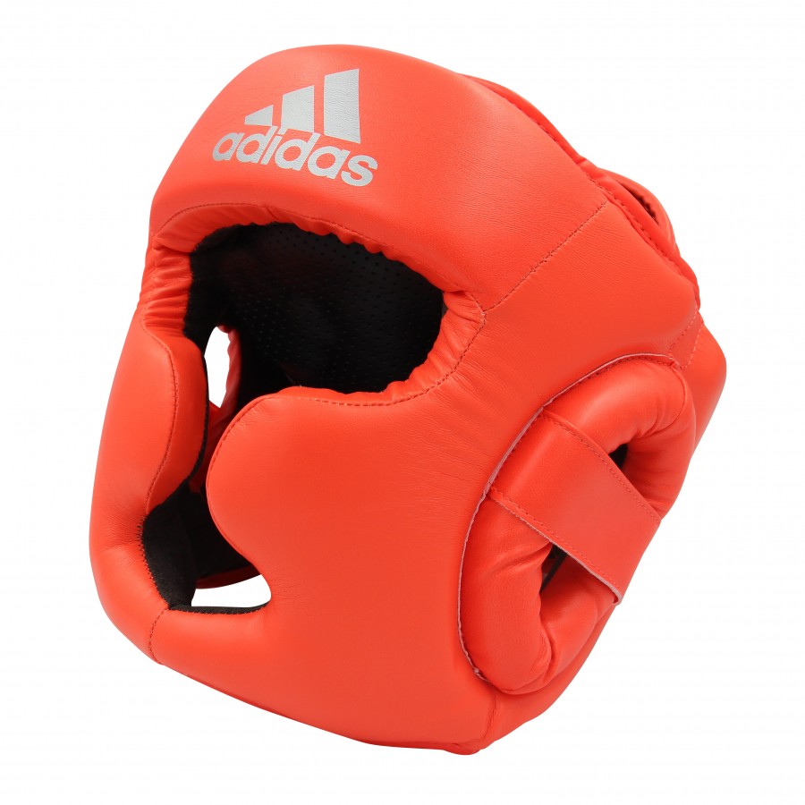 Шлем боксерский Speed Super Pro Training Extra Protect | ярко красный/серебро | ADIDAS ADISBHG041