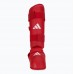 Защита голени и стопы WKF | красный | ADIDAS 661.35