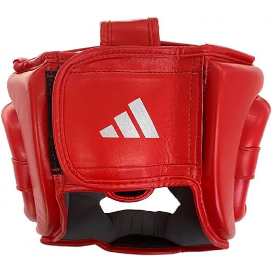 Шлем боксерский Adidas Speed Super Pro Headguard | красный/серебро | ADIDAS ADISBHG041