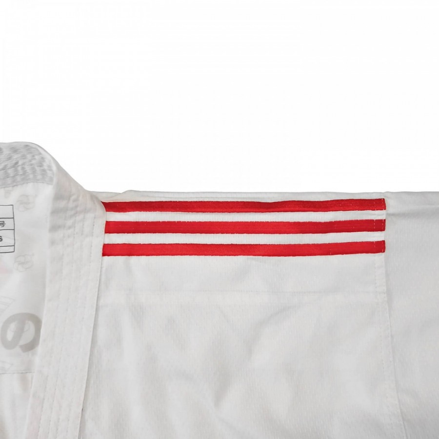 Комплект кимоно Adidas Fighter Slim Fit (2 куртки и 1 штаны) | белый | Adidas K220DNAKIT