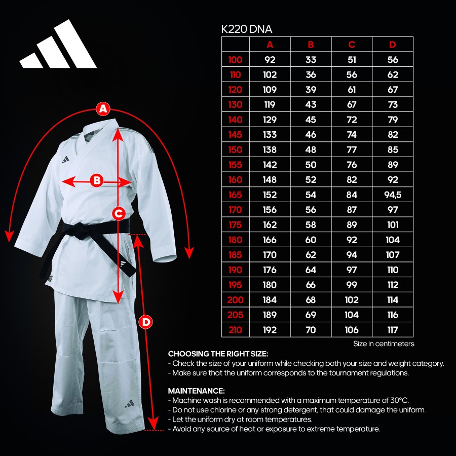 Комплект кимоно Adidas Fighter Slim Fit (2 куртки и 1 штаны) | белый | Adidas K220DNAKIT