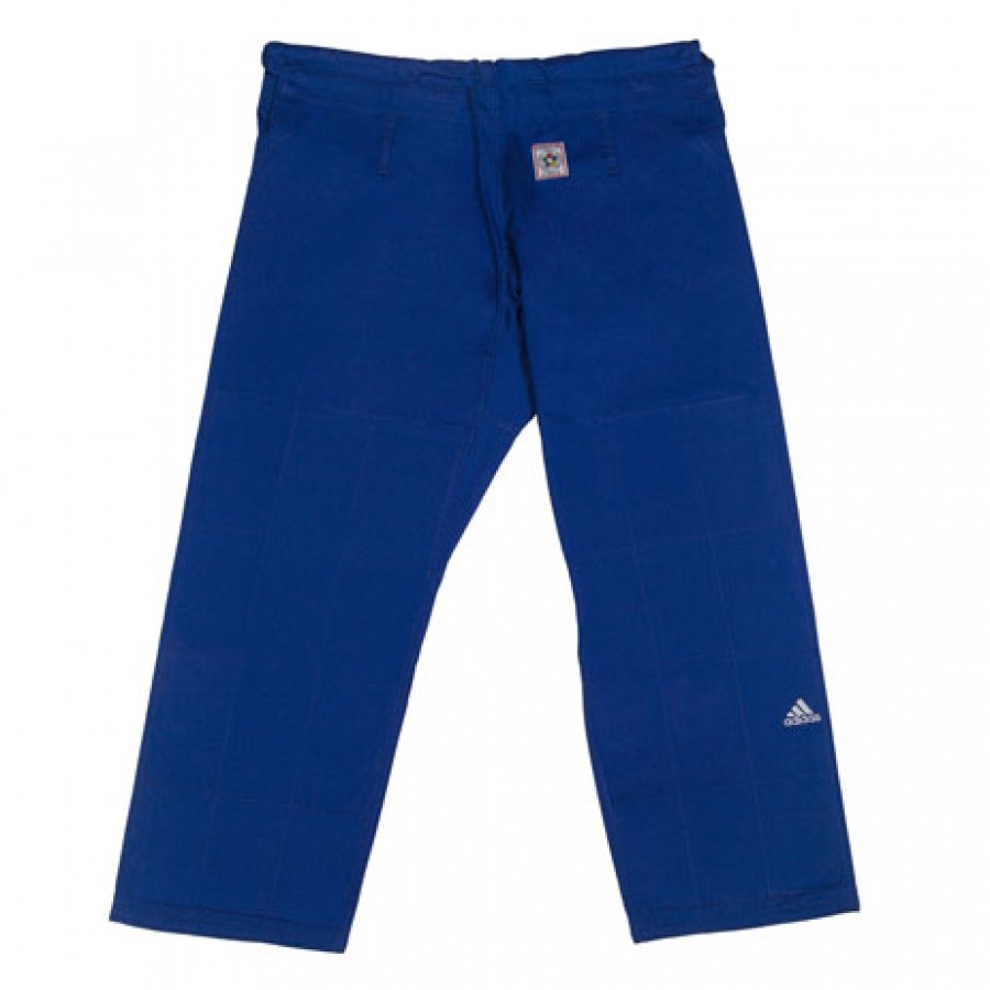 Кимоно для дзюдо Champion II с лицензией IJF Slim Fit | синий/белые полосы | ADIDAS J750B SF