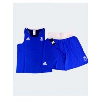 Форма для занять боксом Olympic Man GBR шорти+майка | синя | ADIDAS ADIAIBA20TM\ADIAIBA20SM