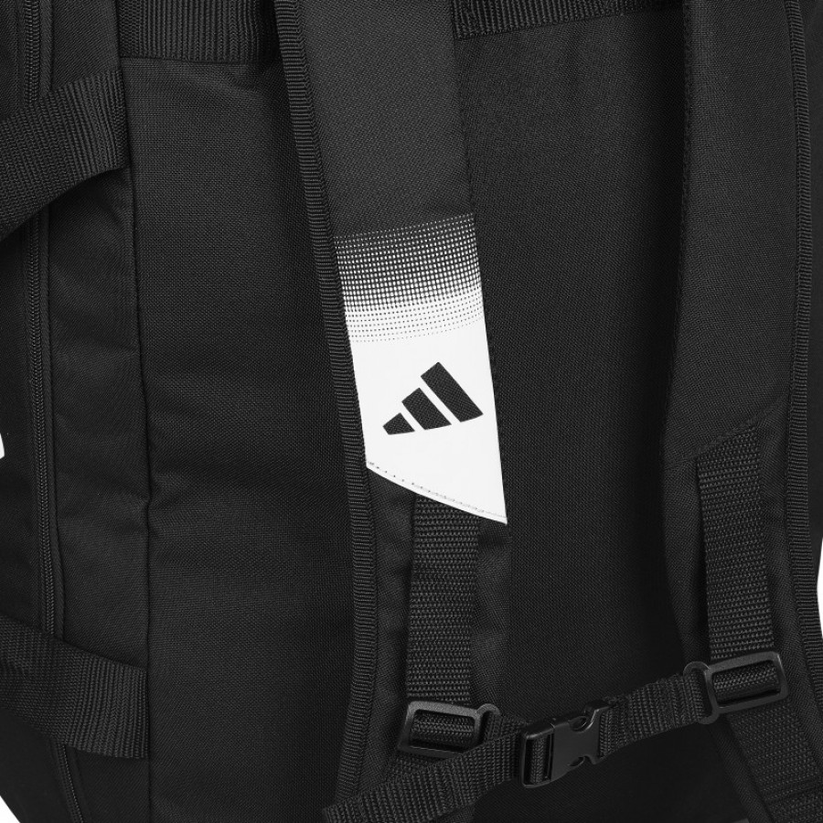 Сумка-рюкзак Adidas Duffle Bag с логотипом Karate | черный/серебро | BADUM01KA