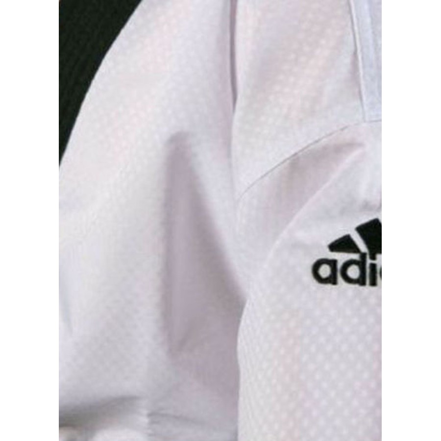 Добок для Тхеквондо ADI-CONTEST с лицензией WT с черным воротом | белый | ADIDAS ADITC03WT