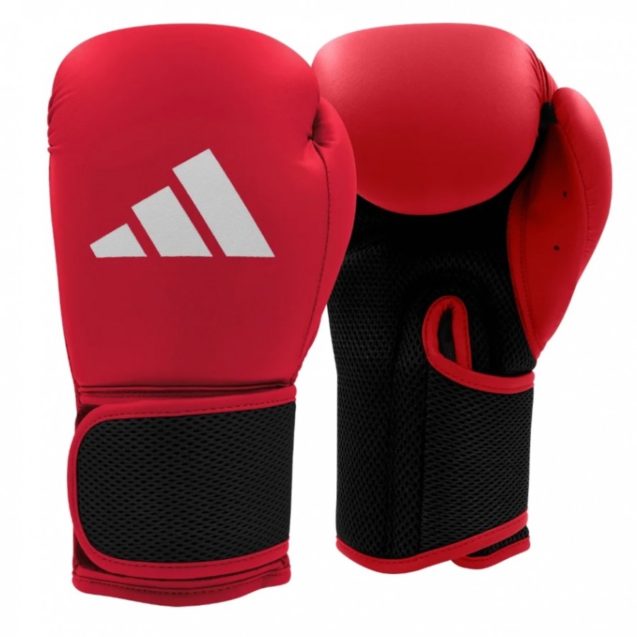 Боксерские перчатки "Hybrid 25" | красно/черный | ADIDAS ADIH25