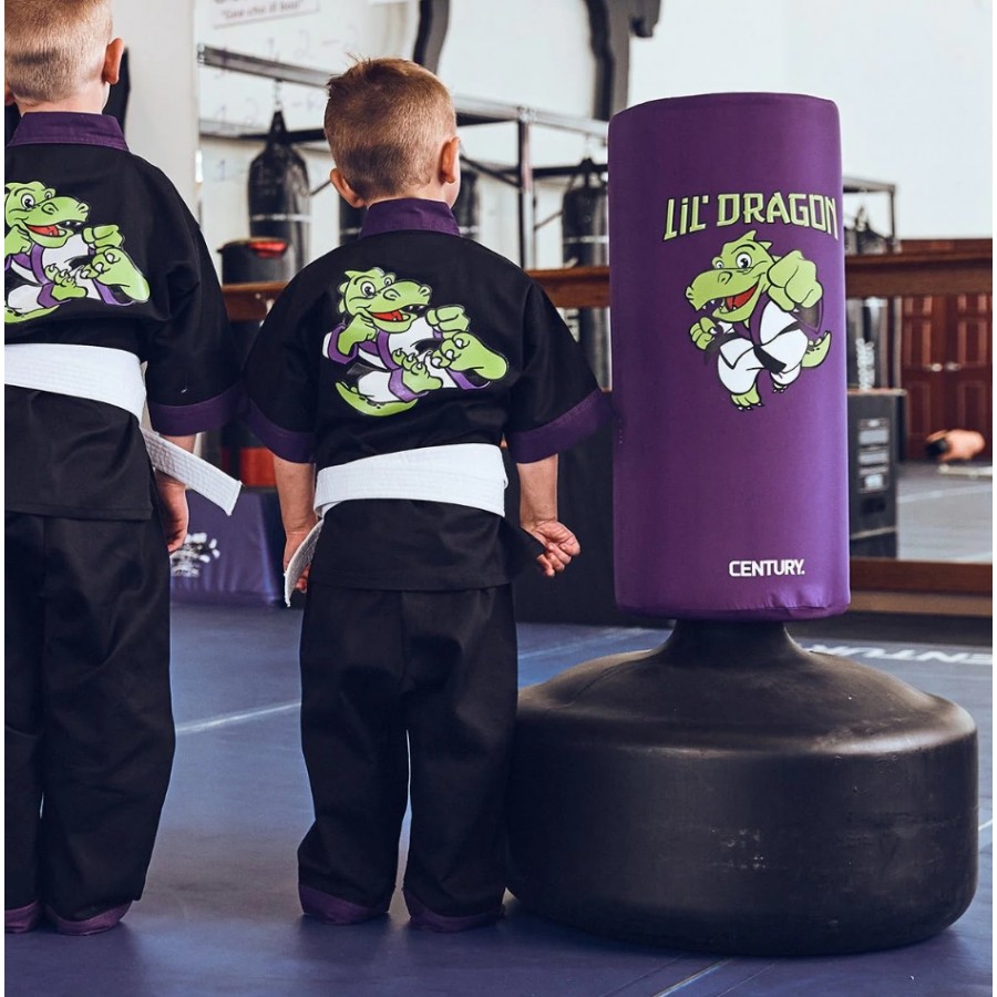 Мешок боксерский напольный CENTURY Little Dragon Kid Kick Wavemaster фиолетовый (101531)