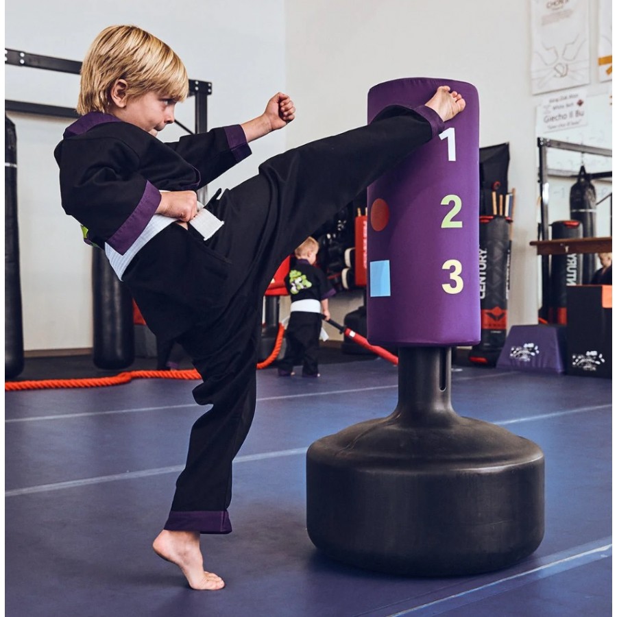 Мешок боксерский напольный CENTURY Little Dragon Kid Kick Wavemaster фиолетовый (101531)