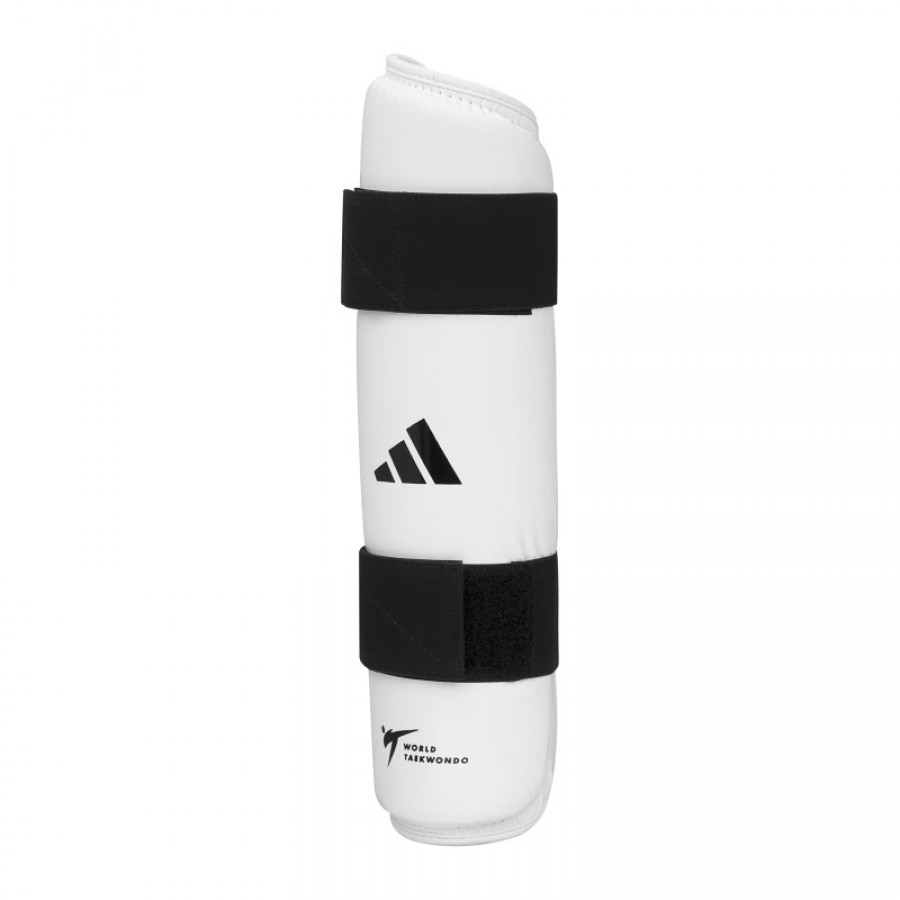 Защита голени для Тхеквондо с лицензией WT | белая | ADIDAS ADITSP01