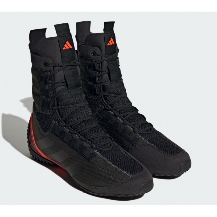 Обувь для бокса (боксерки) Adidas Speedex 23 | черно/темно-зеленый/красный | ADIDAS  HP6888