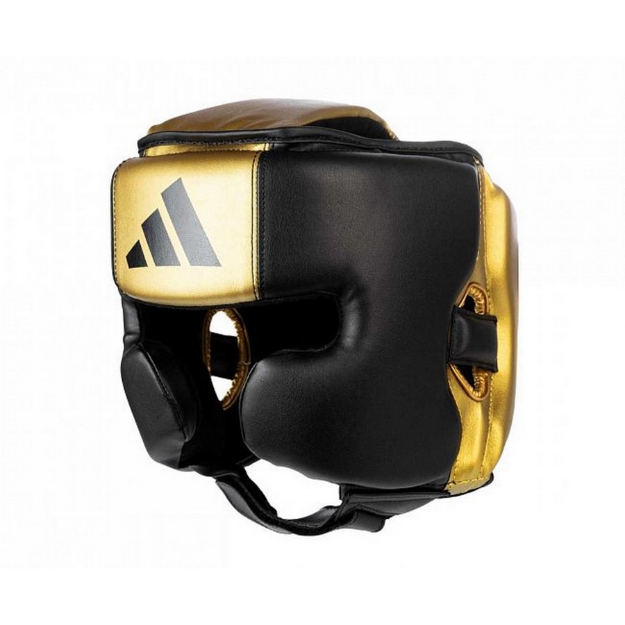 Шлем боксерский Adidas Speed Pro| черно/золотой | adiSPD350HG ADIDAS