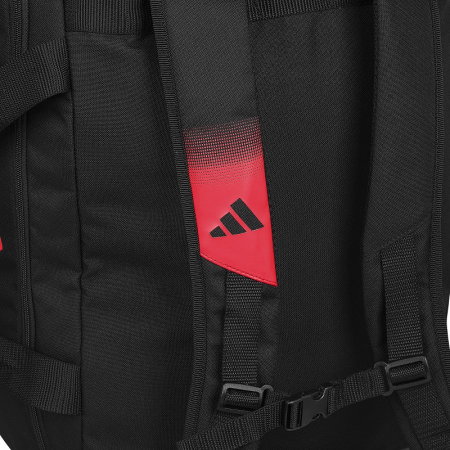 Сумка-рюкзак Adidas Duffle Bag с логотипом Boxing | черный/красный | BADUM01BX