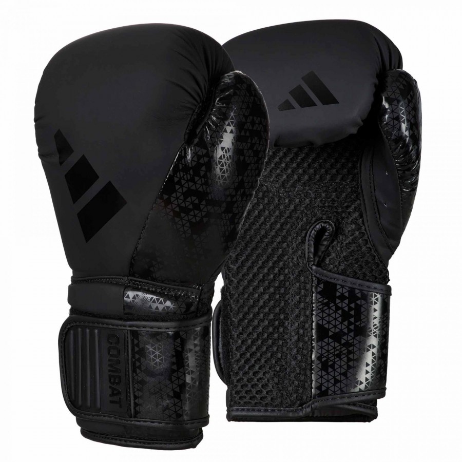Боксерские перчатки Adidas Combat 50 | черные | ADIDAS ADIC50TG