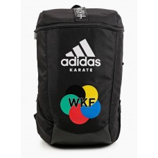 Рюкзак с белым логотипом Karate WKF | черный | ADIDAS adiACC090WKF