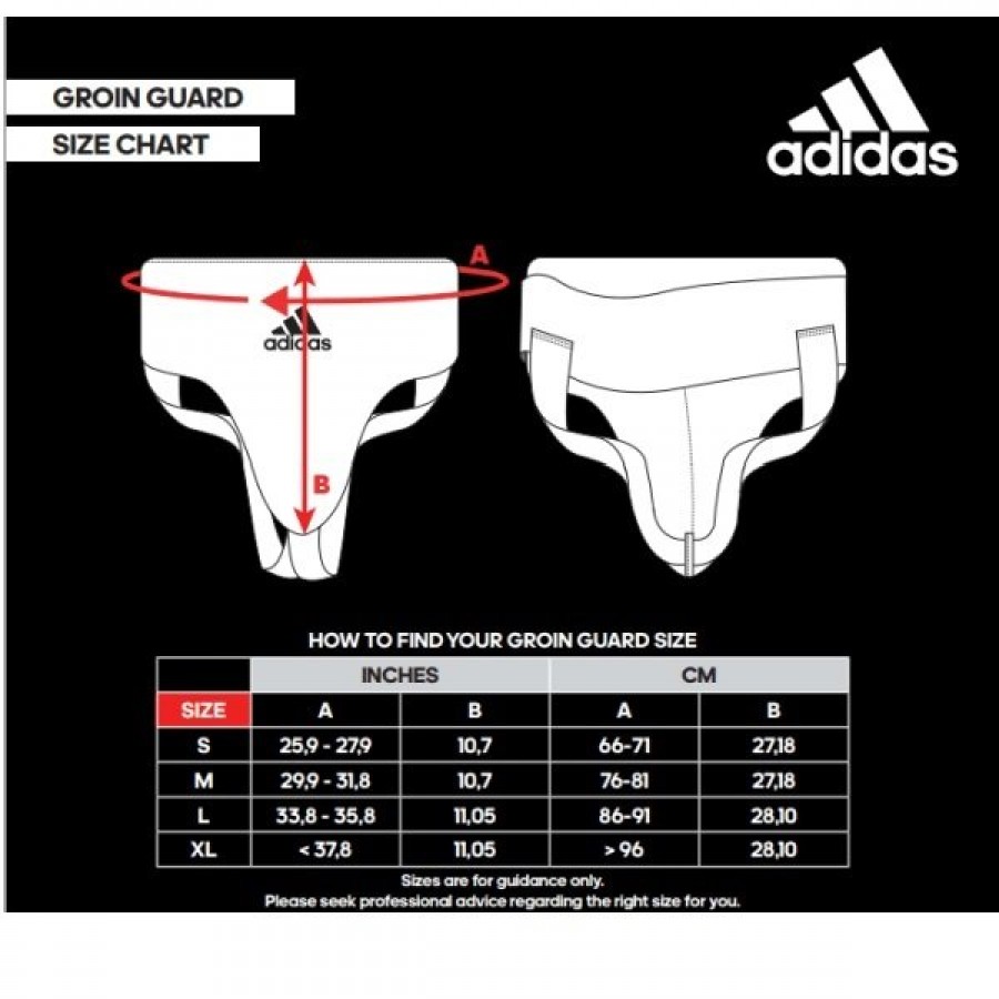 Мужская защита паха | черная | ADIDAS ADIBP05
