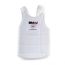 Защита туловища с лицензией WKF | Белая| SMAI BP