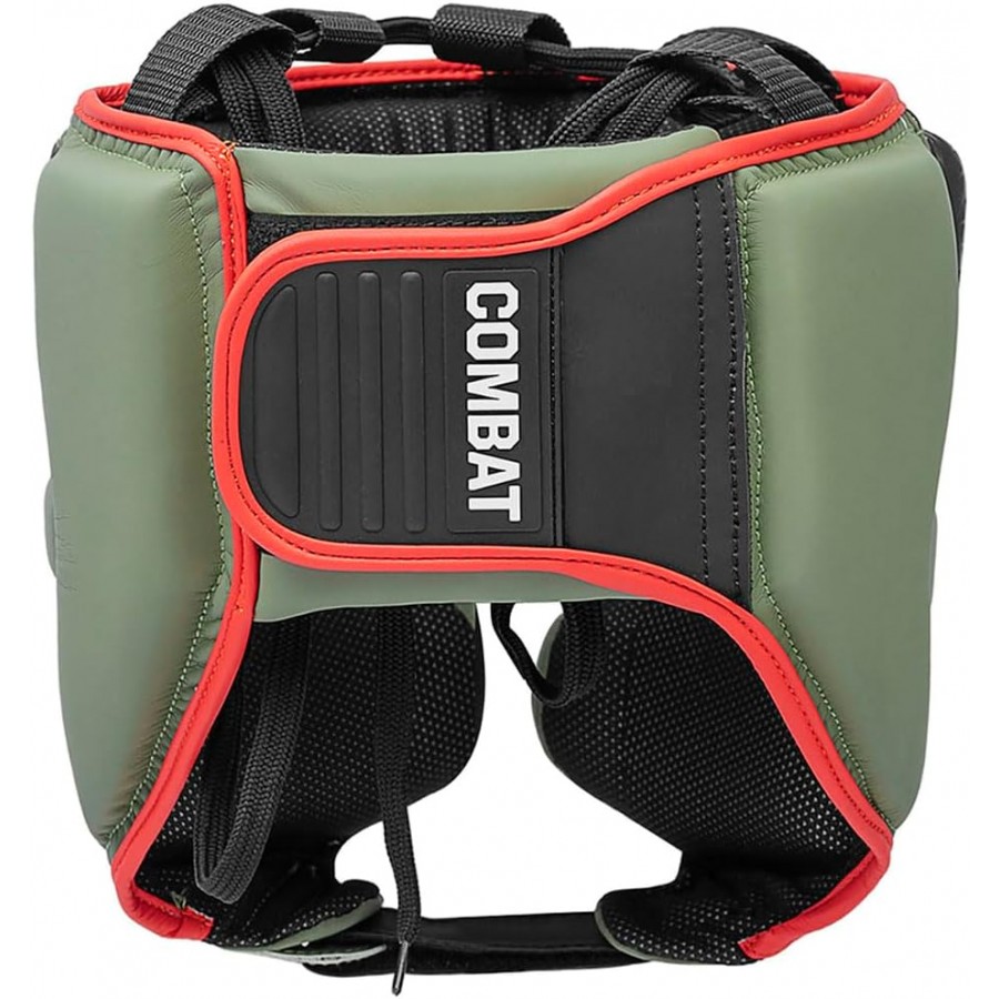 Шлем боксерский Adidas Combat 50 | черно/зеленый | ADIC50HG ADIDAS