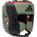 Шлем боксерский Adidas Combat 50 | черно/зеленый | ADIC50HG ADIDAS