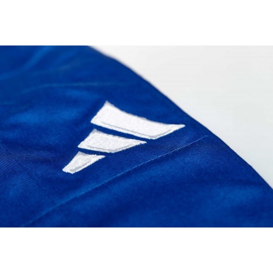 Кимоно для дзюдо Champion III с лицензией IJF | синий/белые полосы | ADIDAS  J-IJFB-2