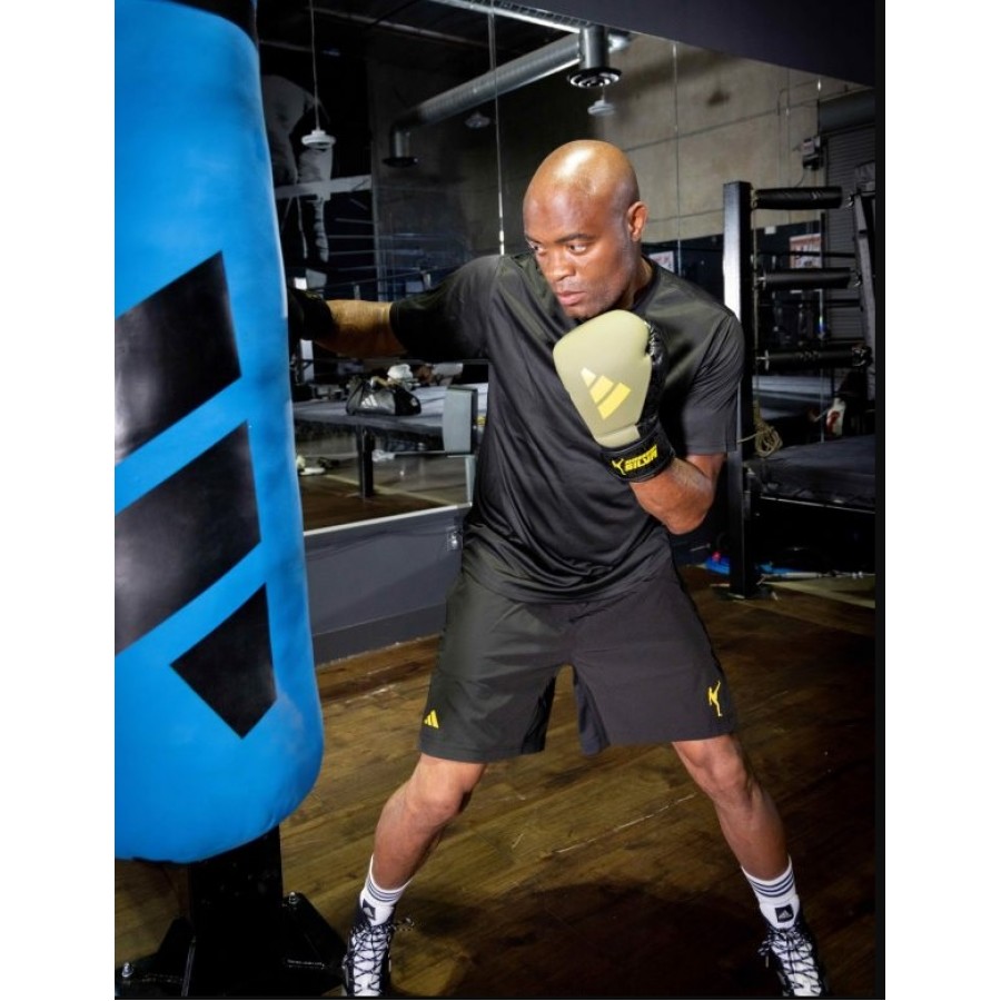 Боксерские перчатки ADIDAS X ANDERSON SILVA 50 | зеленый/черно/желтый | ADIDAS ADIAS50TG