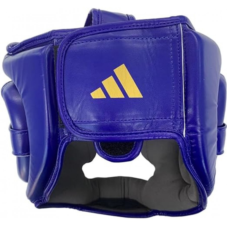 Шлем боксерский Adidas Speed Super Pro Headguard | сине/золотой | ADIDAS ADISBHG041