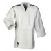 Кимоно для дзюдо Champion III Slim Fit с лицензией IJF | белый/черные полосы | ADIDAS  J-IJF-1