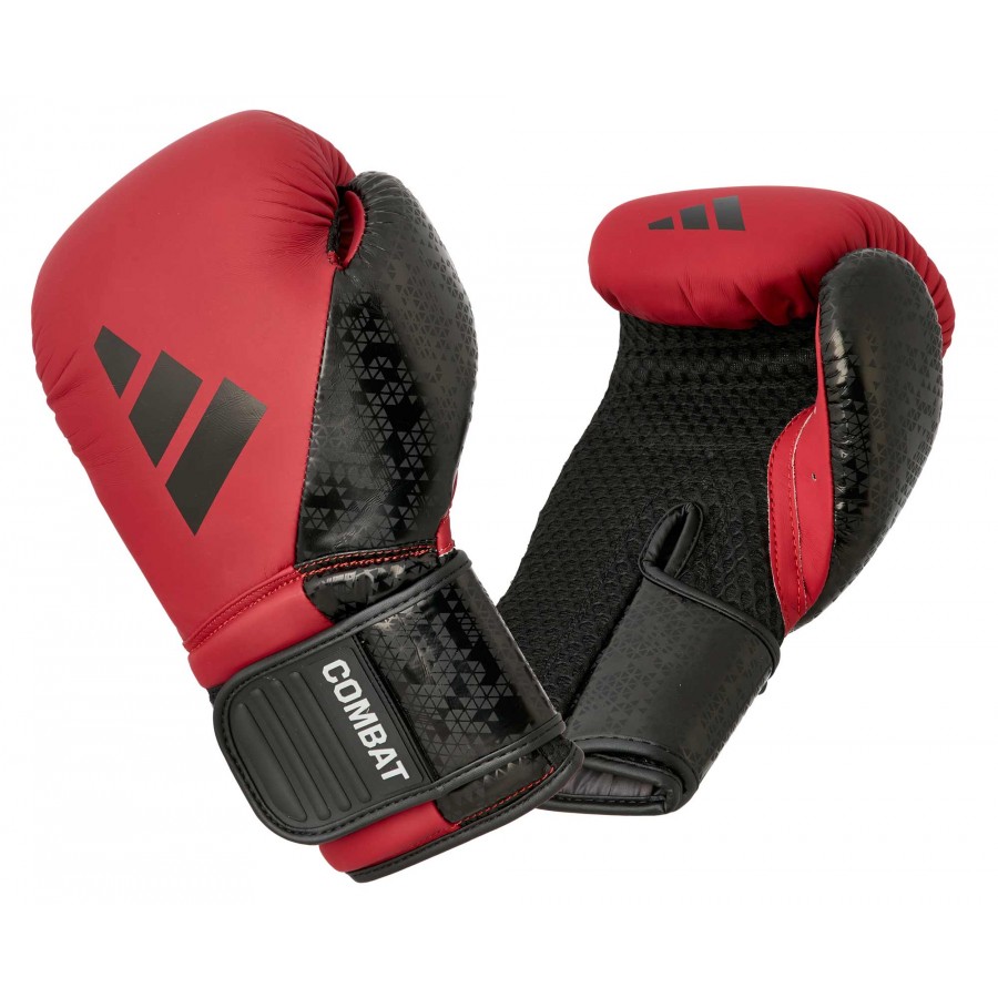 Боксерские перчатки Adidas Combat 50 | красно/черные | ADIDAS ADIC50TG
