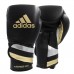 Боксерские перчатки Speed 501 Adispeed Strap up | черно-серебро-золото | ADIDAS ADISBG501PRO