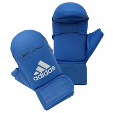 Перчатки с защитой большого пальца для карате с лицензией WKF