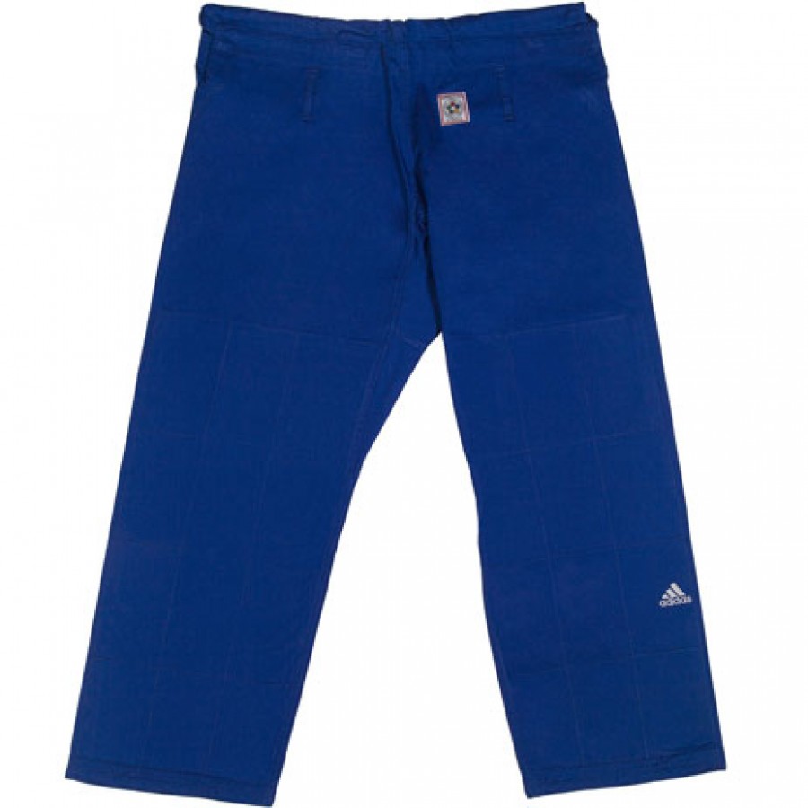 Кимоно для дзюдо Champion II с лицензией IJF | синий/белые полосы | ADIDAS J750B