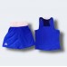Форма для занятий боксом Olympic Man шорты + майка | синяя | ADIDAS ADIAIBA20TM\ADIAIBA20SM