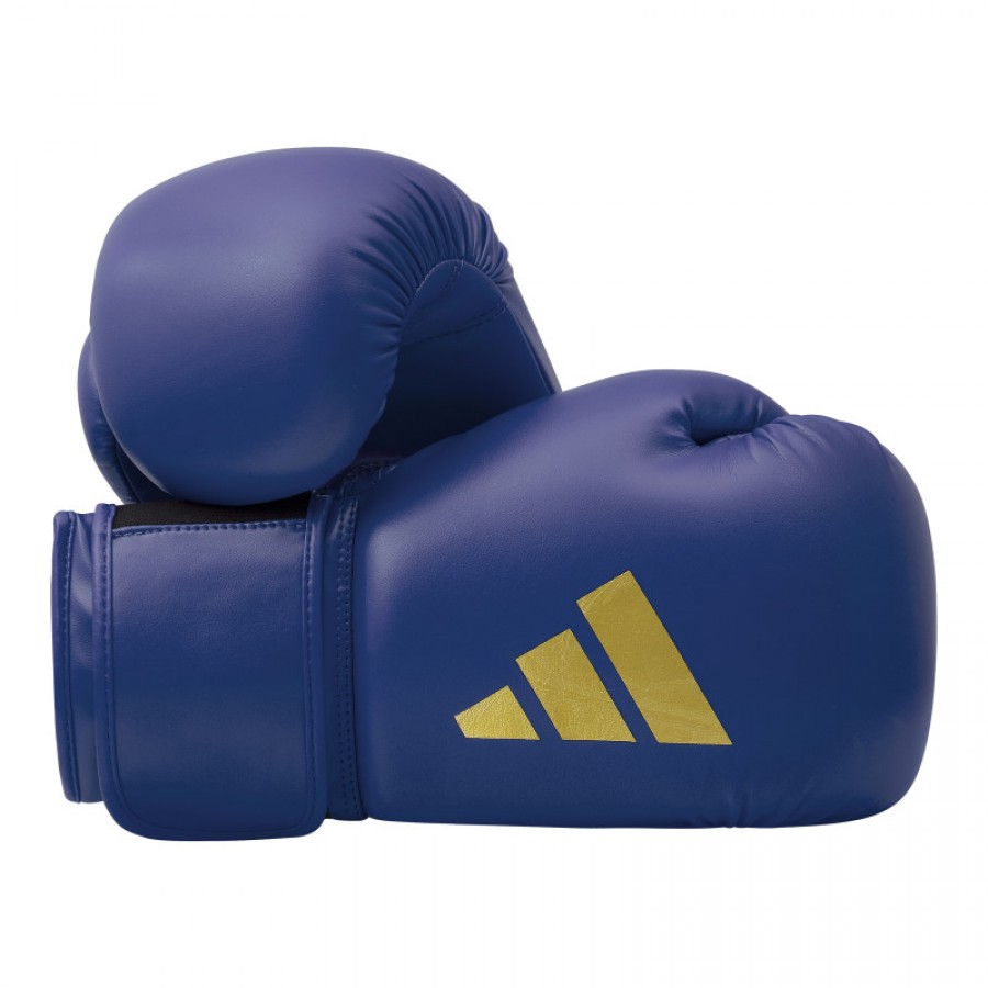 Боксерские перчатки Adidas "Speed 50" | синий/золотой | ADIDAS ADISBG50