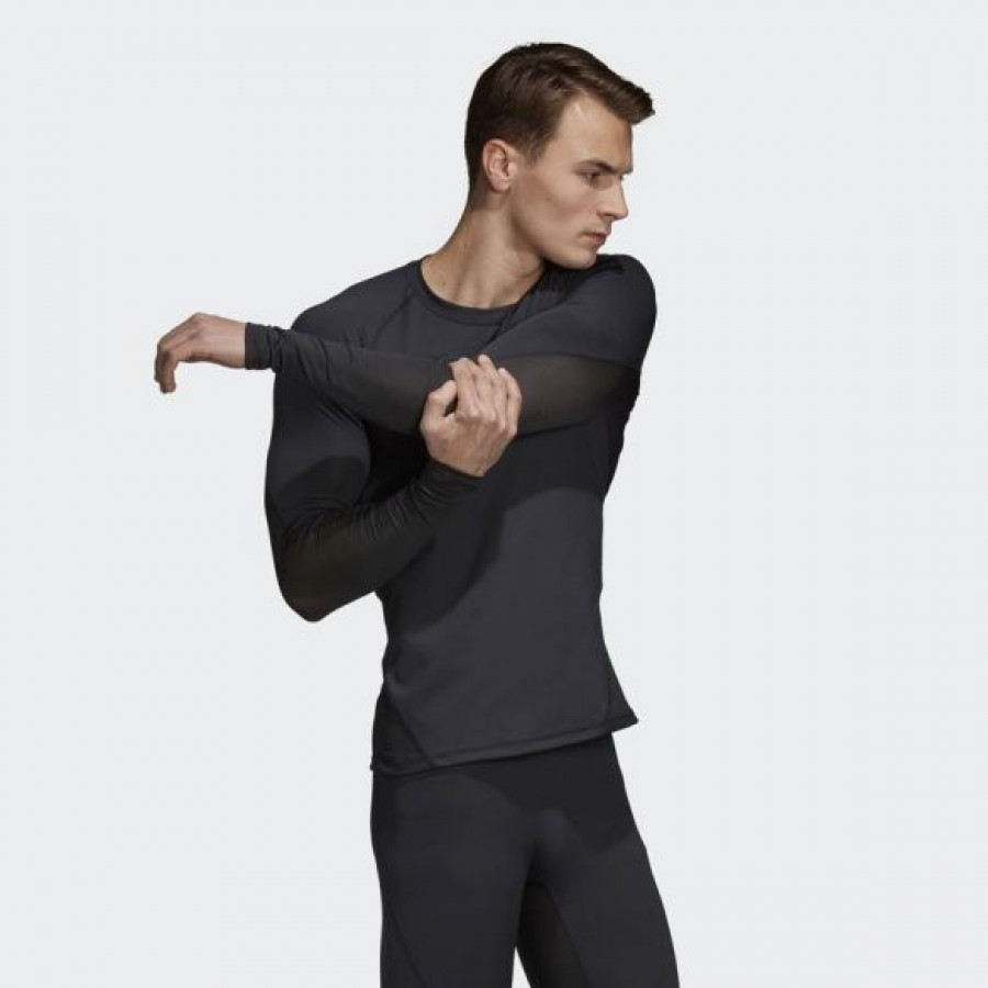 Компрессионный лонгслив Alphaskin Sport | черный | ADIDAS CF7267