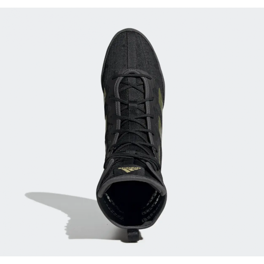 Обувь для бокса (боксерки) Box Hog 4 | черно/золотой | ADIDAS GZ6116