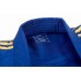 Кимоно для дзюдо Adidas серии Club с золотыми полосами на плечах | синее | Adidas J350BP