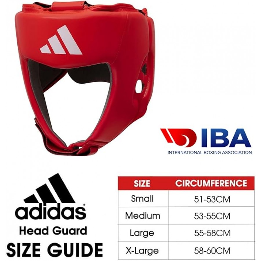 Шлем боксерский с лицензией IBA | синий | ADIDAS ADIIBAH1C