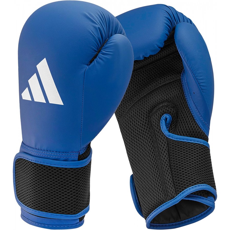 Боксерские перчатки "Hybrid 25" | сине/черный | ADIDAS ADIH25