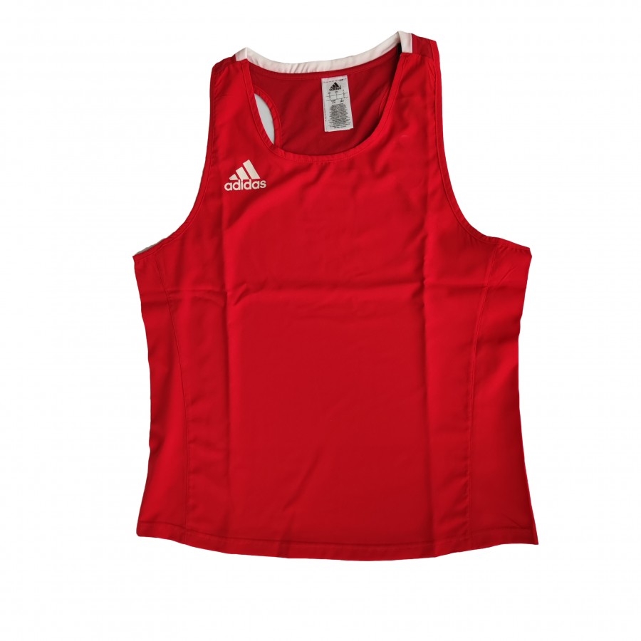 Женская форма для занятий боксом Olympic Woman шорты-юбка + майка | красная | ADIDAS ADIAIBA20TW\ADIAIBA20SKW