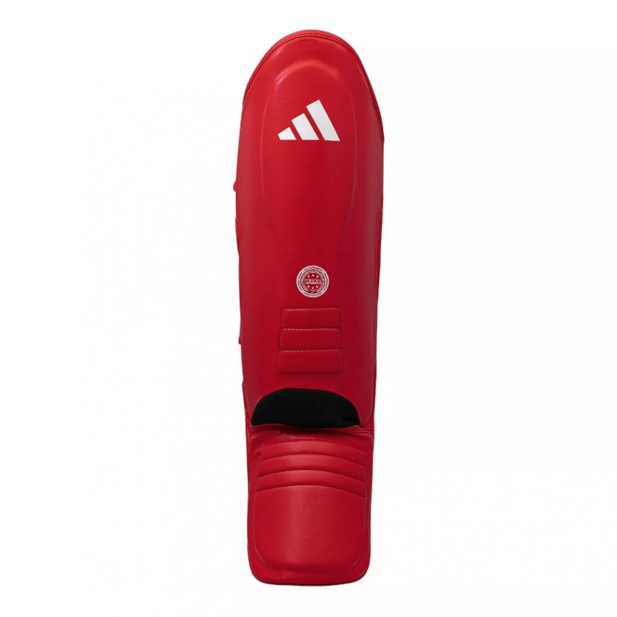 Защита голени и стопы с лицензией Wako Semi Contact | красная | ADIDAS WAKOGSS11