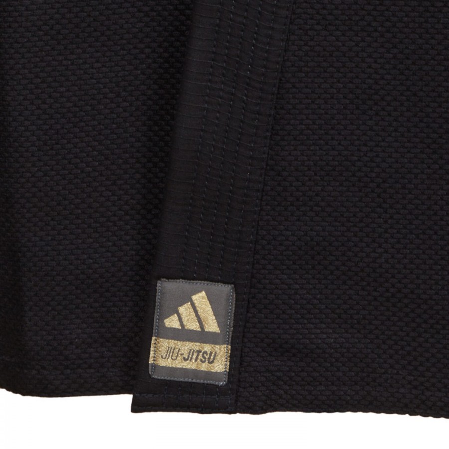 Кимоно для джиу-джитсу ChaIIenge | черный/золотой | ADIDAS JJ350_2_0_P\BL