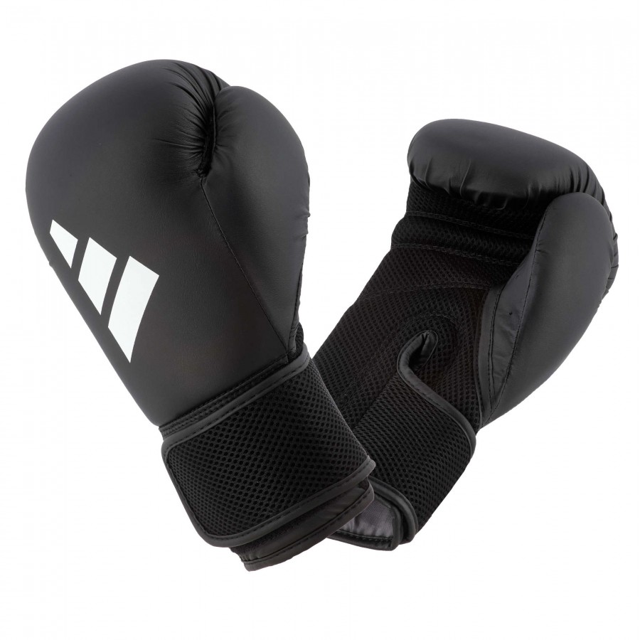 Боксерские перчатки "Hybrid 25" | черно/белые | ADIDAS ADIH25