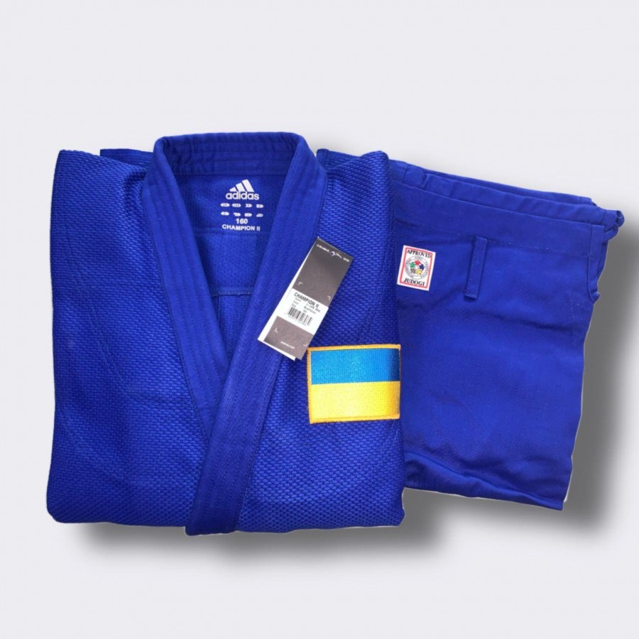 Кимоно Champion II Olympic IJF | синий | ADIDAS JIJFSMUOG\BU