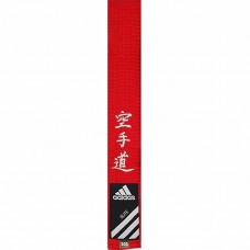 Пояс для карате серии ELITE с вышивкой | красный | ADIDAS ADIB242
