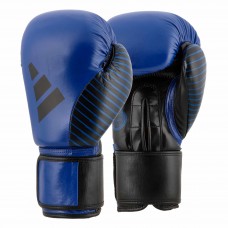 Перчатки с лицензией Wako для бокса и кикбоксинга | синий/черный | ADIDAS adiKBWKF200