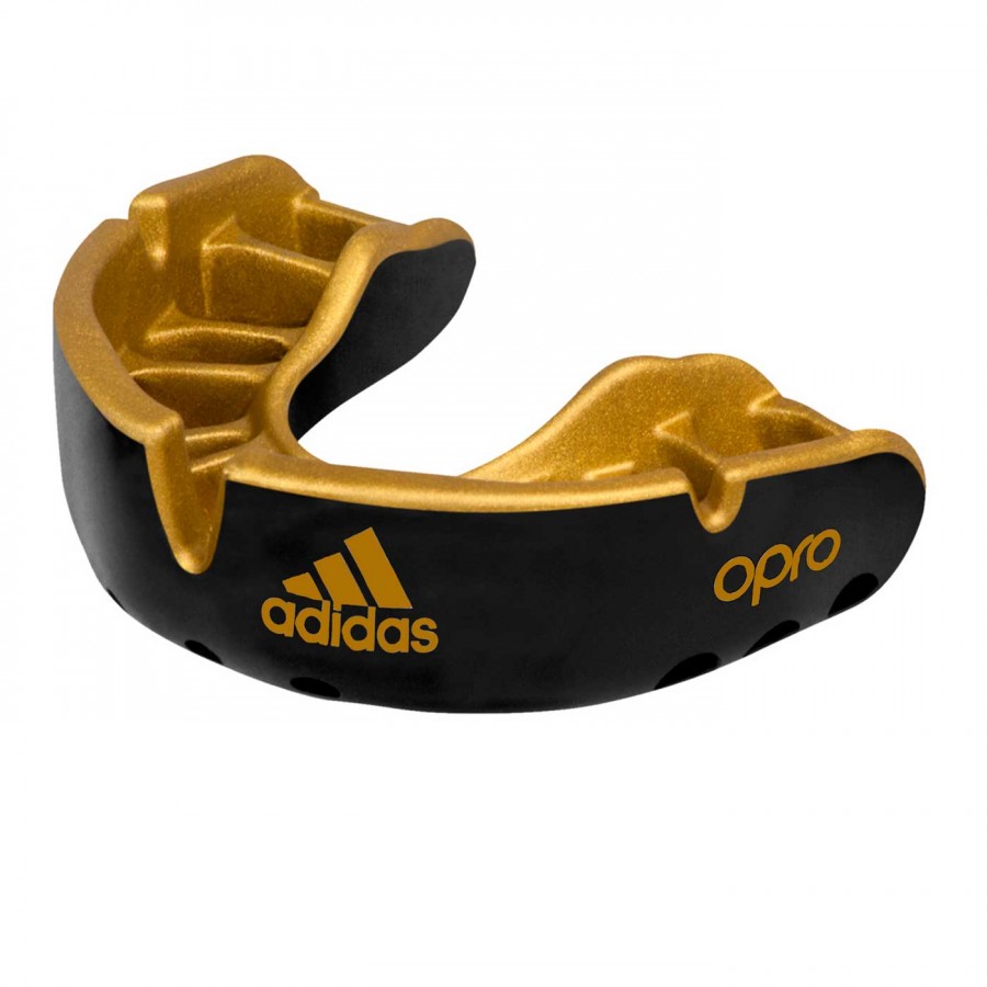 Капа взрослая Adidas/Opro Gold | черный/золотой | Adidas ADIBP35