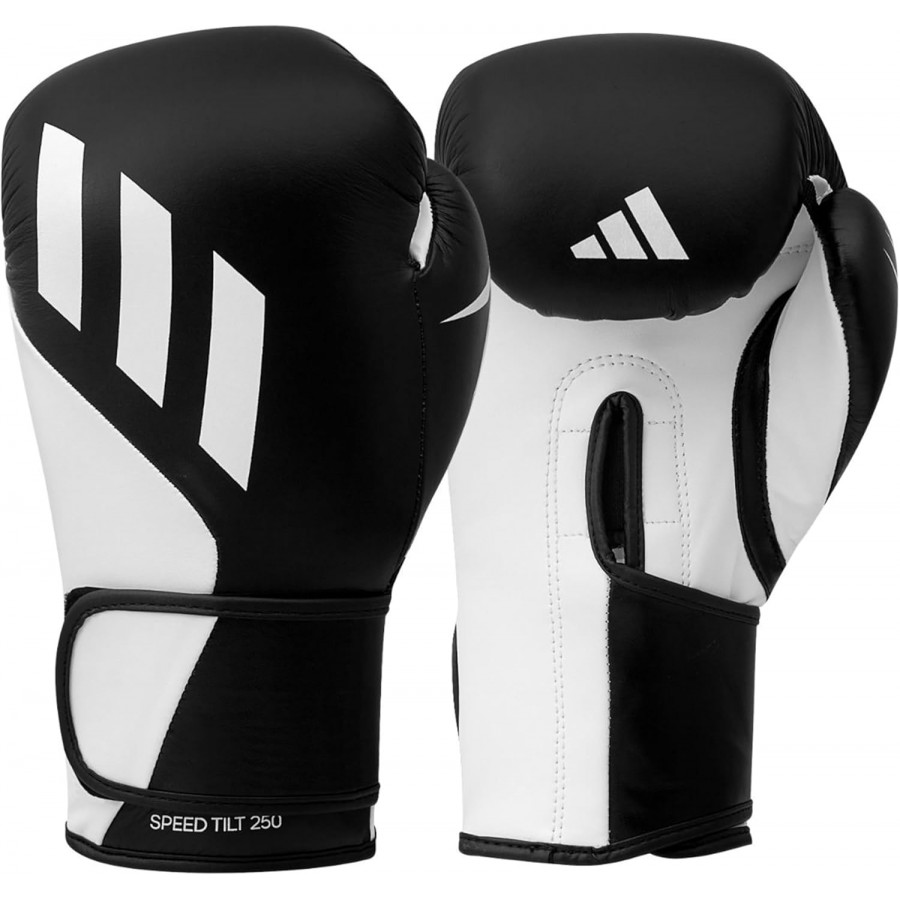 Рукавички боксерські Adidas Speed Tilt 250 | чорно/білі | Adidas SPD250TG