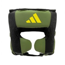 Шлем боксерский ADIDAS X ANDERSON SILVA 50 | зеленый-черно-желтый | ADIDAS ADIAS50HG
